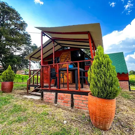 Glamping Chalet Deluxe Cerca Al Centro De Villa De Leyva - By Serena Morena Exterior photo